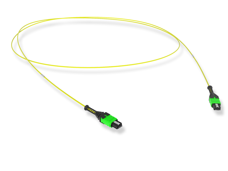 MTP PRO(12) PUSH-PULL-BOOT PATCH CORD OS2
